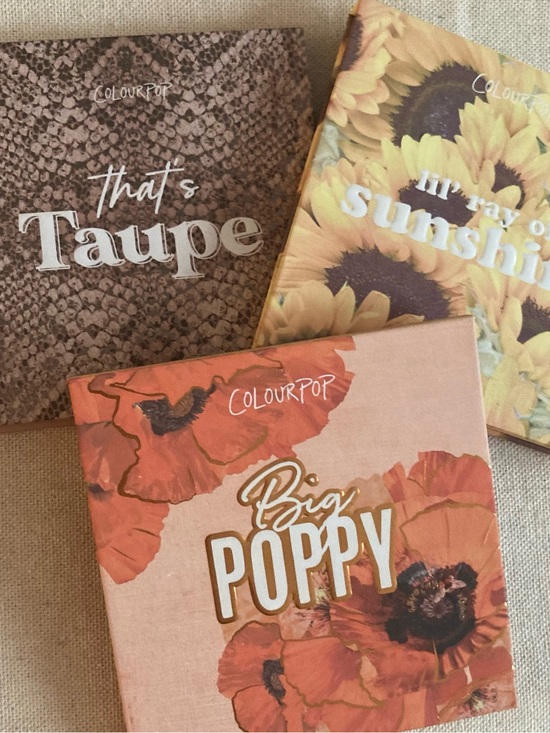 Colourpop Other - COLOURPOP Eyeshadow Palette Bundle - 27 pigments total - NWT and NEVER swatched